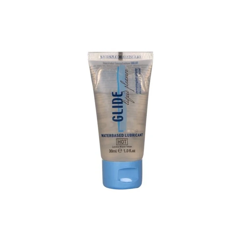 Hot - Glide Liquid Pleasure Lubrificante À Base De Água 30 Ml