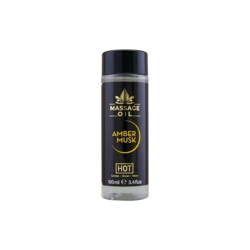 Hot - Leo De Massagem Âmbar E Almíscar 100 Ml