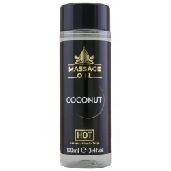Hot - Óleo De Massagem De Coco 100 Ml