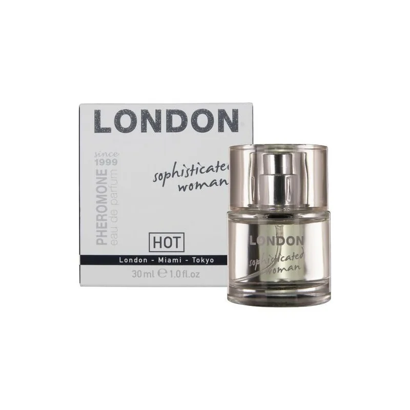 Hot - Perfume De Feromônios London Mulher Sofisticada 30 Ml