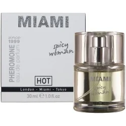 Hot - Perfume De Feromônios Miami Spicy Woman 30 Ml