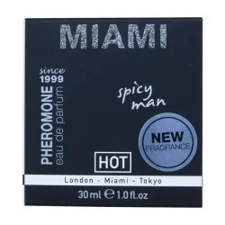 Hot - Perfume De Feromônios Miami Spicy Man 30 Ml