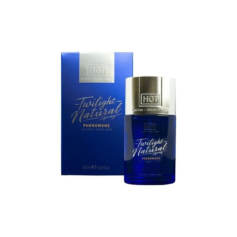 Hot - Spray Natural De Feromônios Crepúsculos Para Homens 50 Ml