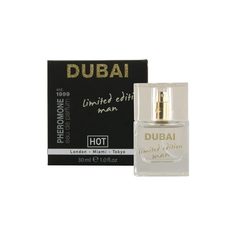 Hot - Perfume De Feromônios Dubai Edição Limitada Masculino 30 Ml