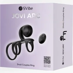 Snail Vibe - Anel De Casal Jovi Arc Com Controle Remoto Preto