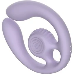 Snail Vibe - Gizi Duo Estimulador De Casais Com Controle Remoto Lilacs