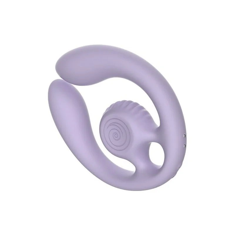Snail Vibe - Gizi Duo Estimulador De Casais Com Controle Remoto Lilacs