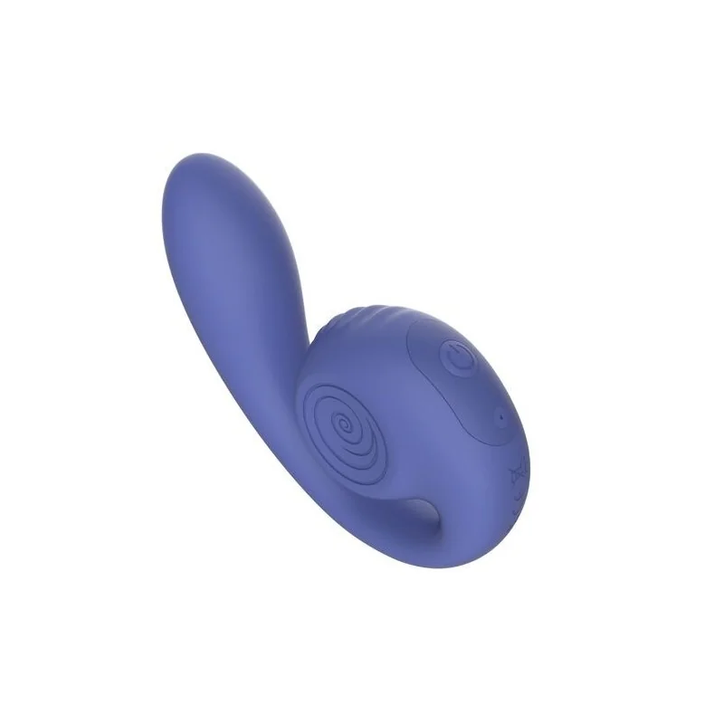 Snail Vibe - Gizi Lite Vibrador Duplo Roxo Para Ponto G E Clitor