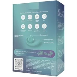 Snail Vibe - Estimulador Duplo Gizi Turquesa