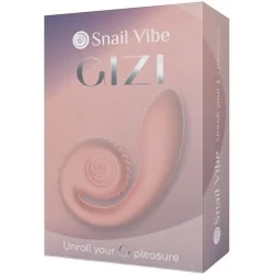 Snail Vibe - Estimulador Duplo Gizi Rosa