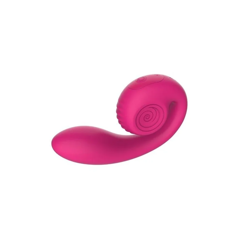Snail Vibe - Gizi Lite Vibrador Rosa Duplo Para Ponto G E Clitóris