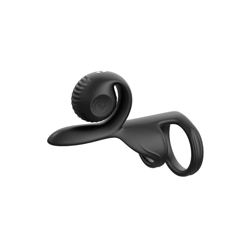 Snail Vibe - Jovi Couples Ring Controle Remoto Preto