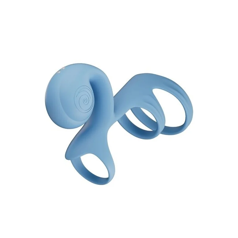 Snail Vibe - Anel De Casal Jovi Arc Com Controle Remoto Azul