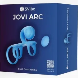 Snail Vibe - Anel De Casal Jovi Arc Com Controle Remoto Azul