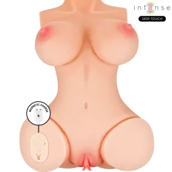 Intense Deep Touch - Vero Torso, Ânus E Vagina Com Sucção, Calor, Vibração E Efeitos De Voz Com Controle Remoto 5,5 Kg