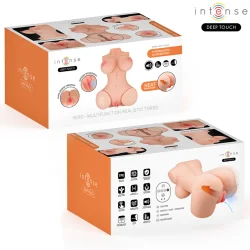 Intense Deep Touch - Vero Torso, Ânus E Vagina Com Sucção, Calor, Vibração E Efeitos De Voz Com Controle Remoto 5,5 Kg