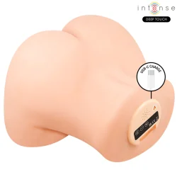 Intense Deep Touch - Masturbador Anal e Vaginal Ginger Com Efeitos De Sucção, Calor, Vibração E Voz, Com Controle Remoto, 5,3 Kg