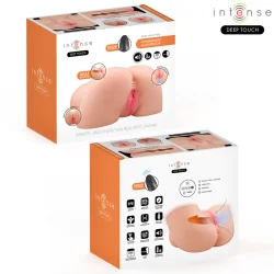 Intense Deep Touch - Masturbador Anal e Vaginal Ginger Com Efeitos De Sucção, Calor, Vibração E Voz, Com Controle Remoto, 5,3 Kg