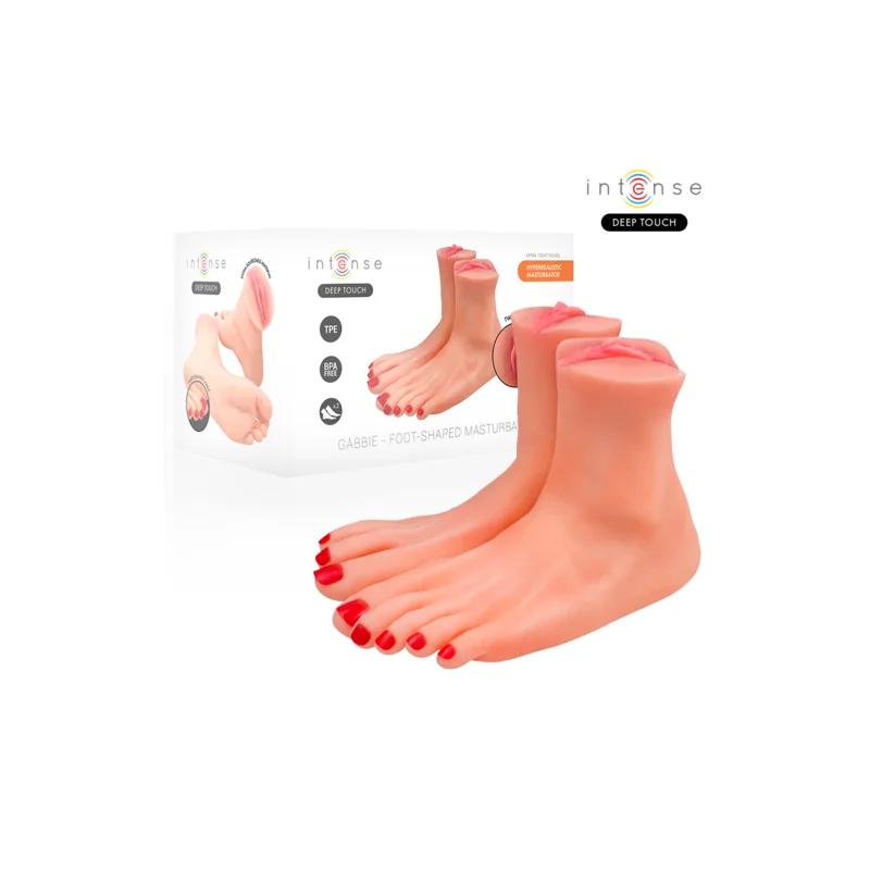 Intense Deep Touch - Gabbie Masturbador De Duas Peças Em Formato De Pé