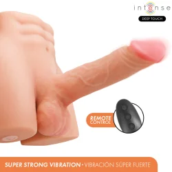 Intense Deep Touch - Torso Richie Com Ânus e Dildo Realista Com Função De Empurrar e Vibrar, Controle Remoto, 4,7 Kg