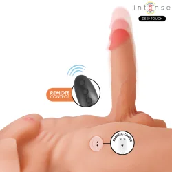 Intense Deep Touch - Torso Marty Com Ânus e Dildo Realista Com Função De Pressão e Vibração, Controle Remoto, 6,2 Kg