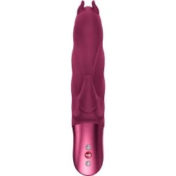 Fun Factory - Vibrador Darling Devil Rabbit Vermelho Vinho