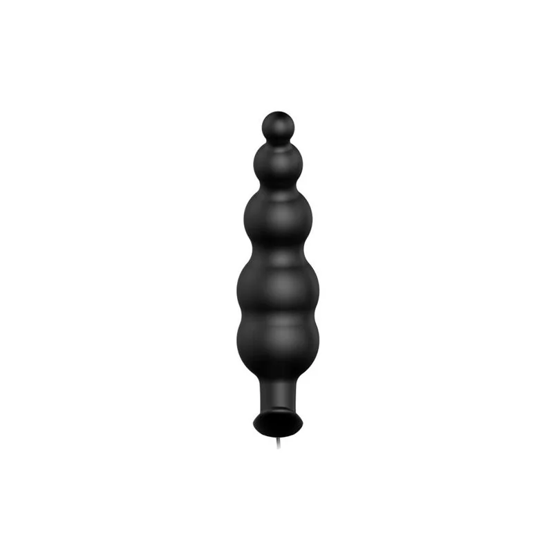 Pretty Love - Plug Anal Estimulação Extra De Silicone e 12 Modos De Vibração Preto