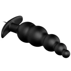 Pretty Love - Plug Anal Estimulação Extra De Silicone e 12 Modos De Vibração Preto