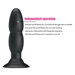Pretty Love - Vibrador Love Plug e Rotação Por Controle Remoto