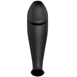 Pretty Love - Silicone Anal Plug Forma De Pênis e 12 Modos De Vibração Preto
