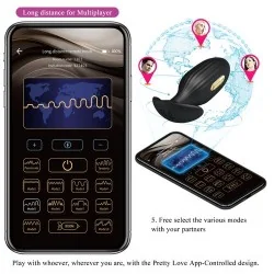Pretty Love - Plug Anal Controlado Por Aplicativo Jefferson Preto