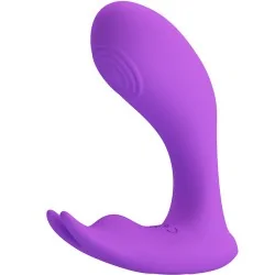 Pretty Love - Controle Remoto De Vibração e Pulsação Idabelle Violeta