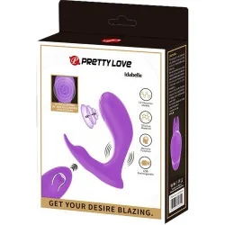Pretty Love - Controle Remoto De Vibração e Pulsação Idabelle Violeta