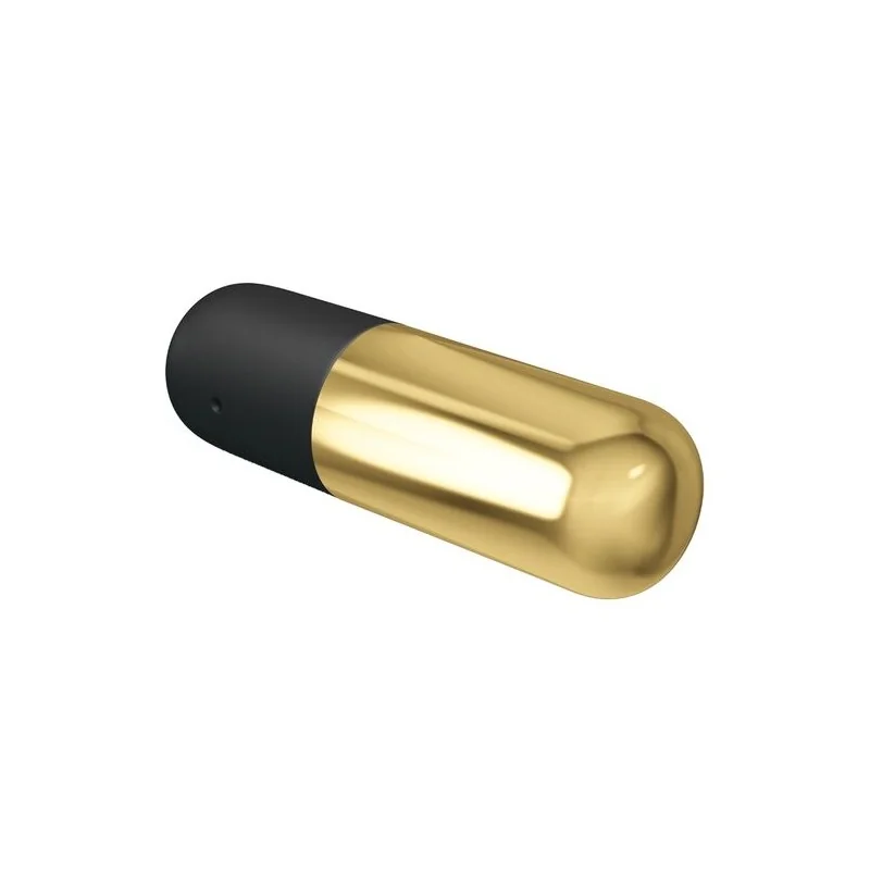 Pretty Love - Vibrador Bala Recarregável DouradoPretty Love - Vibrador Bala Recarregável Dourado