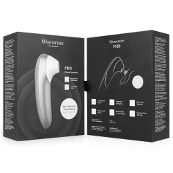 Womanizer - Pro Vibrant Clitorial Estimulador Cinza Prateado