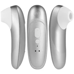 Womanizer - Pro Vibrant Clitorial Estimulador Cinza Prateado