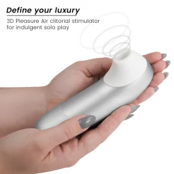 Womanizer - Pro Vibrant Clitorial Estimulador Cinza Prateado