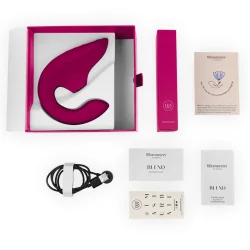 Womanizer- Vibrador Estimulador Blend Rabbit Rosa Vibrante