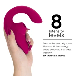 Womanizer- Vibrador Estimulador Blend Rabbit Rosa Vibrante