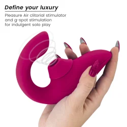 Womanizer- Vibrador Estimulador Blend Rabbit Rosa Vibrante