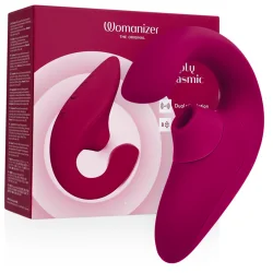 Womanizer- Vibrador Estimulador Blend Rabbit Rosa Vibrante
