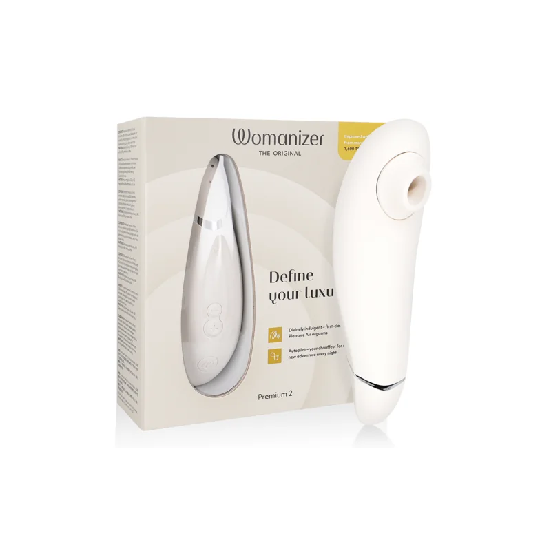 Womanizer - Premium 2 Estimulador Clitorial Warm Grey