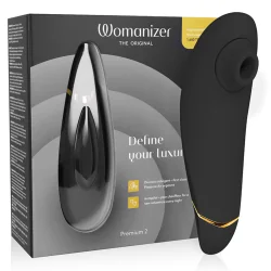 Womanizer - Premium 2 Estimulador Clitorial Preto