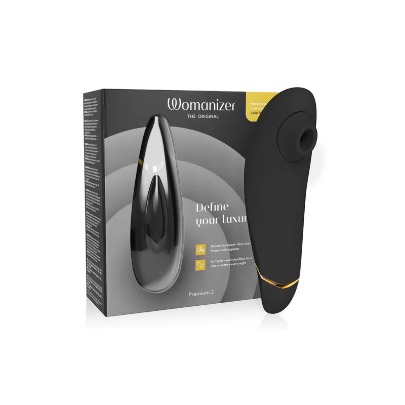 Womanizer - Premium 2 Estimulador Clitorial Preto