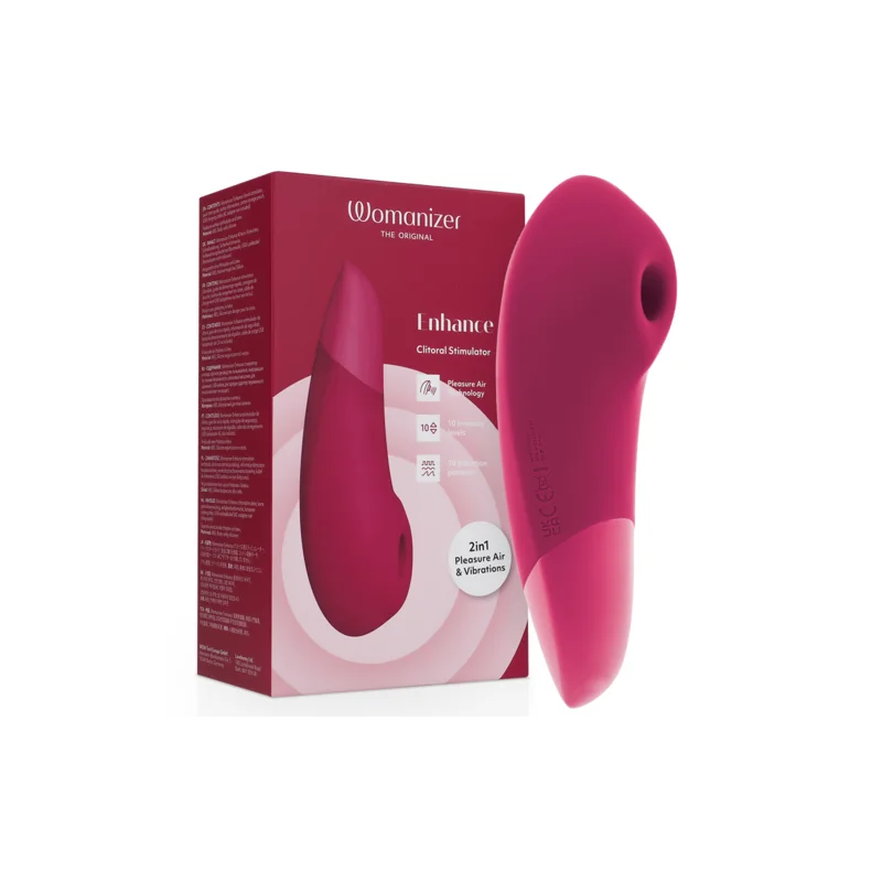 Womanizer - Estimulador Clitoriano Enhance Rosa Vibrante