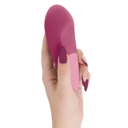 Womanizer - Vibe Vibe Vibrador Silencioso De Uso Interno Rosa Escuro
