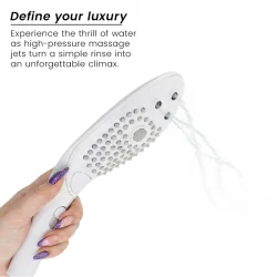 Womanizer - Chuveiro Estimulante Clitorial Wave Branco