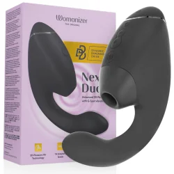 Womanizer - Duo Next Estimulador Duplo De Clitor E Ponto G Negro