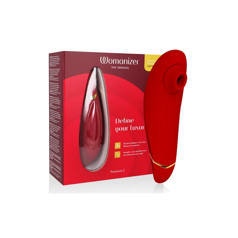 Womanizer - Premium 2 Estimulador Clitorial Bordeaux