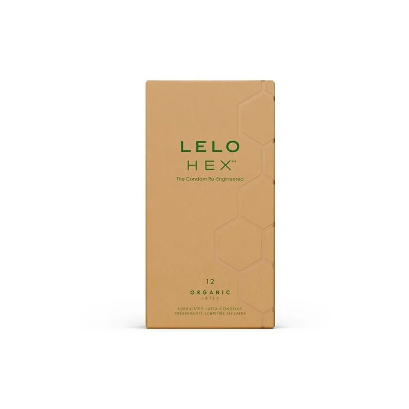 Lelo - Caixa De Preservativos Orgânicos Hex 12 Unidades